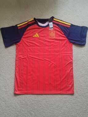 Adidas Spain 2026 FIFA World Cup Soccer Jersey Men Size 3XL
